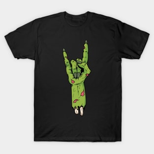 Zombie rock on T-Shirt